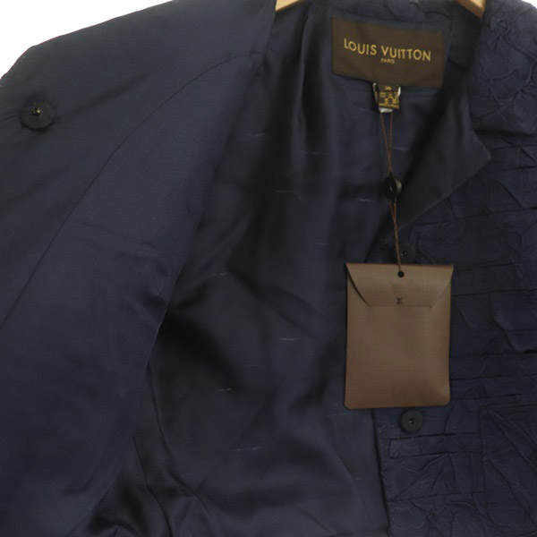 未使用品 ルイヴィトン LOUIS VUITTON ジャケット ショート丈 七分袖 