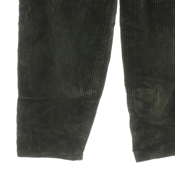 80s GIORGIO ARMANI ITALY製 コーデュロイパンツ ブラック ジョルジオアルマーニ GIORGIO ARMANI コーデュロイパンツ ワイド