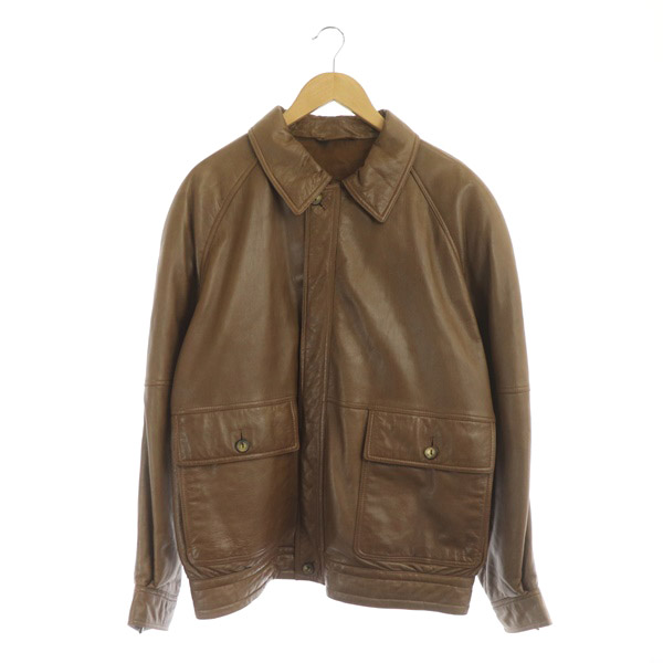 ダンヒル dunhill レザージャケット 革ジャン ブルゾン ナッパレザー 