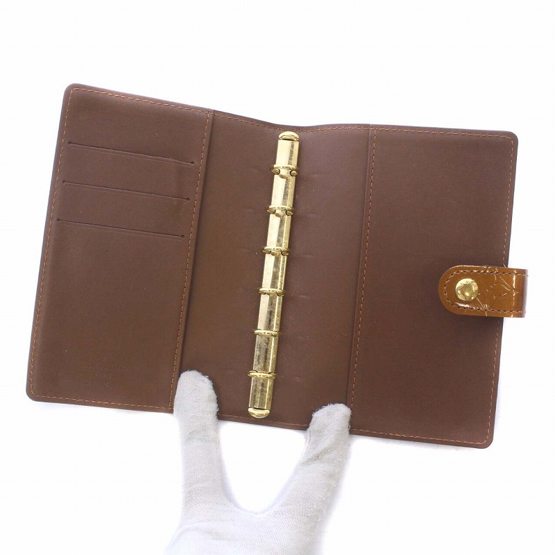 ルイヴィトン LOUIS VUITTON ヴェルニ アジェンダPM 手帳カバー