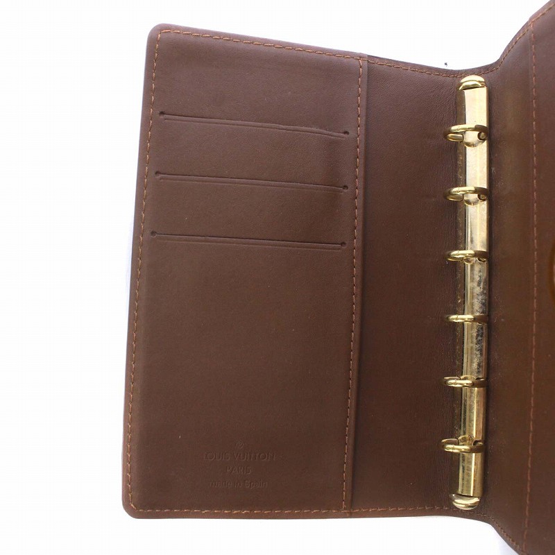 ルイヴィトン LOUIS VUITTON ヴェルニ アジェンダPM 手帳カバー