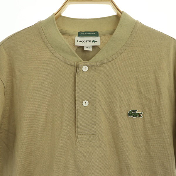 美品 未使用 Lacoste ベージュ ポロシャツ 半袖 限定 LACOSTE（ラコステ） 半袖ポロシャツ ホワイト | セレクト