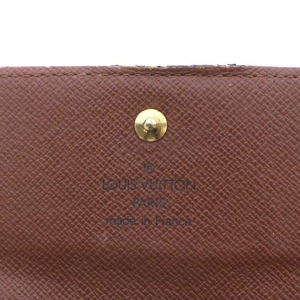 ルイヴィトン LOUIS VUITTON ポルトモネ・ビエ カルトクレディ 財布 二