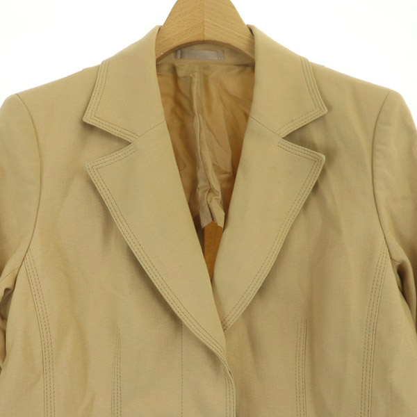 極美品 バーバリーロンドン シルク混ウール 銀ボタン テーラードジャケット XL バーバリー ロンドン BURBERRY LONDON テーラードジャケット