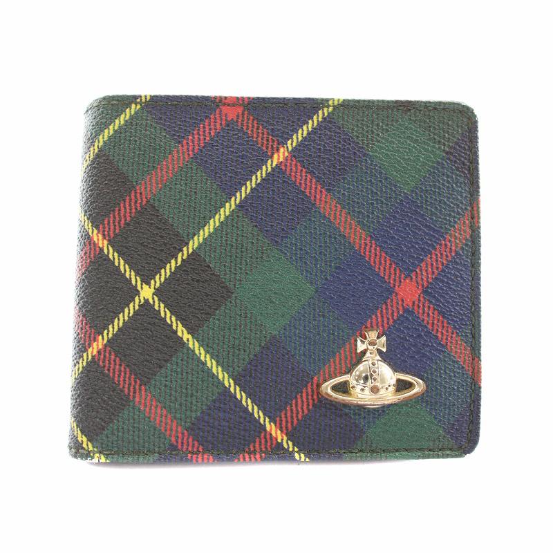 ヴィヴィアンウエストウッド Vivienne Westwood 二つ折り財布 ダービー 