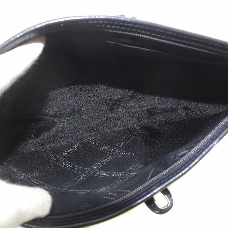 【美品✨】ロンシャン ハンドバッグ ワンショルダー 肩掛け レザー 本革 黒 ロンシャン LONGCHAMP ワンショルダーバッグ ハンドバッグ