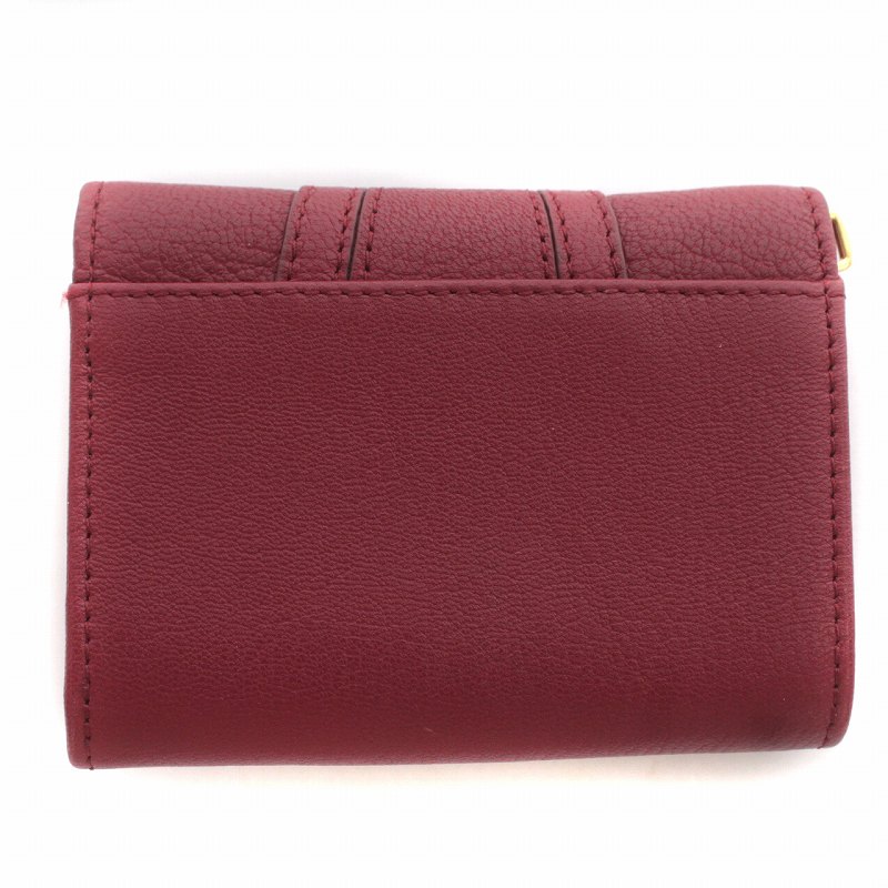 シーバイクロエ SEE BY CHLOE HANA ハナ COMPACT MEDIUM WALLET 