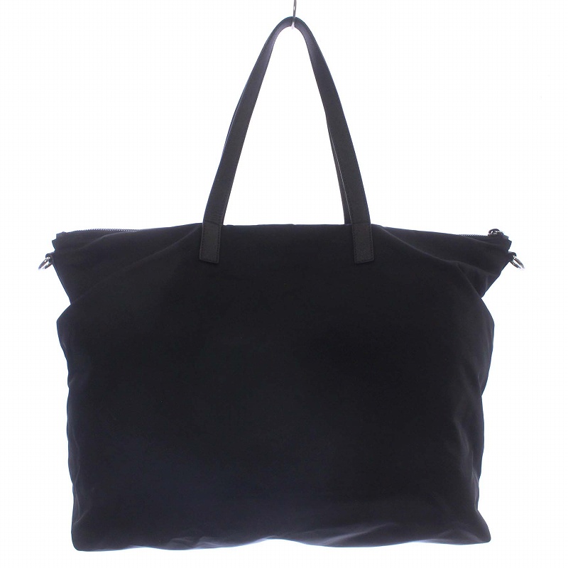 プラダ PRADA 三角ロゴプレート ビジネス トートバッグ ショルダー 