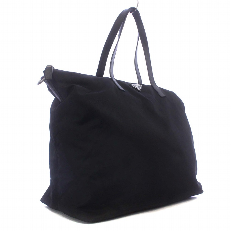 プラダ PRADA 三角ロゴプレート ビジネス トートバッグ ショルダー 