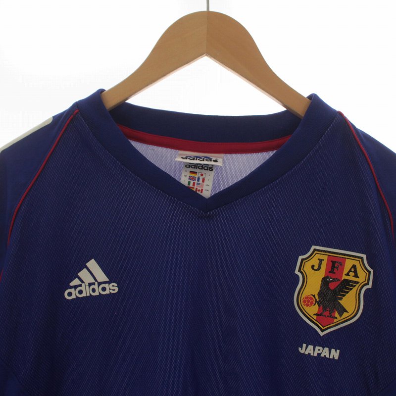 adidas JFA ブラック 半袖シャツ