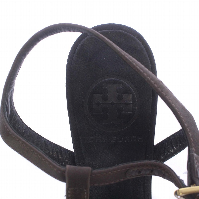 トリーバーチ　ブラックストラップスエードパンプス トリーバーチ TORY BURCH パンプス スエード レザー ラウンドトゥ