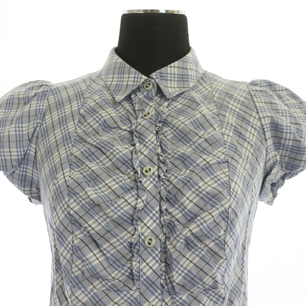 バーバリーブルーレーベル　半袖ブラウス BURBERRY BLUE LABEL - Burberry Blue Label(バーバリーブルー