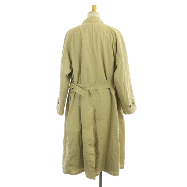 Giorgio Armani】 ロング ステンカラー コート ベルト付き