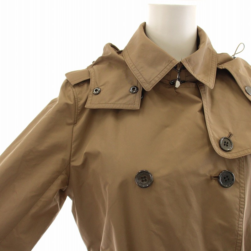 バーバリー ロンドン スプリングコート フード付裏地メッシュ 38 バーバリー ロンドン スプリングコート フード付裏地メッシュ 38