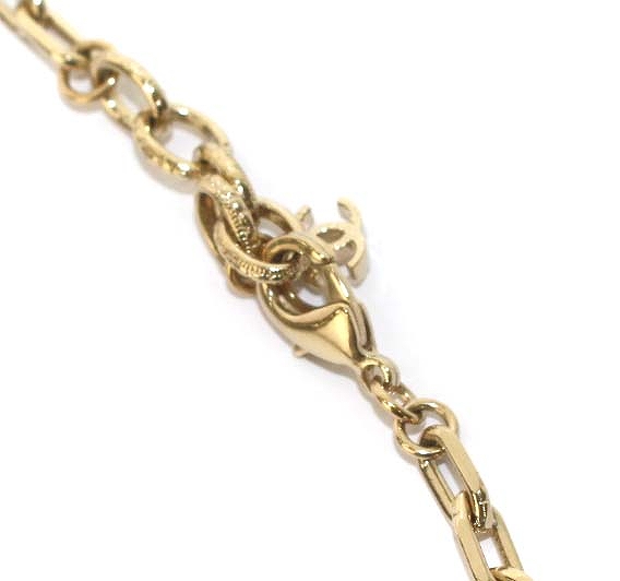 シャネル CHANEL A17 ココマーク スター チェーン ネックレス
