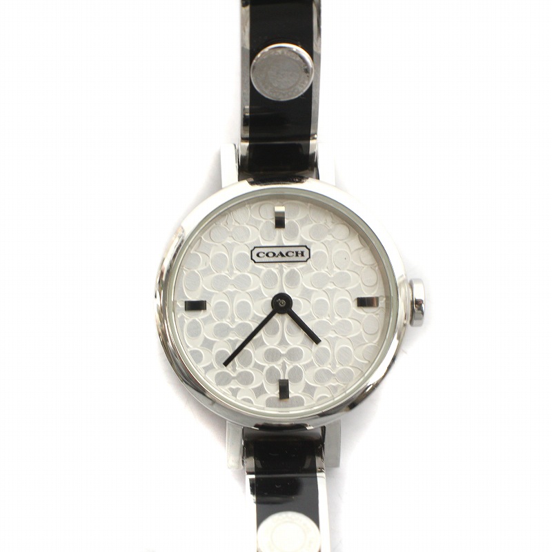 コーチ COACH EST.1941 腕時計 クォーツ アナログ バングルウォッチ 
