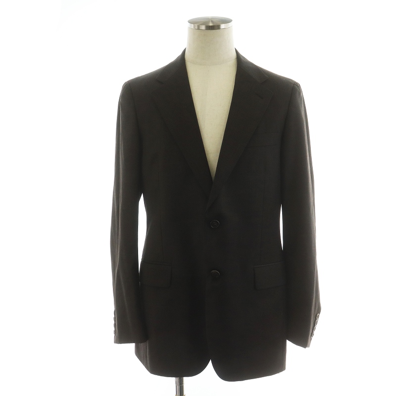 プラダ スーツ 48R PRADA - 古着 PRADA プラダ イタリア製 スーツ 上下  