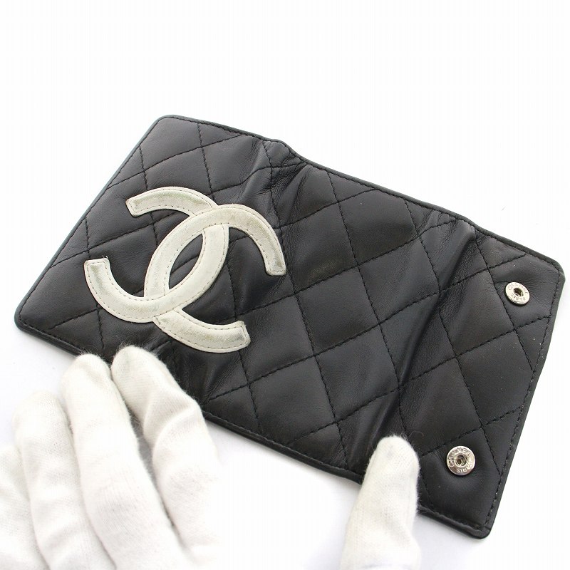 美品 CHANEL シャネル 6連キーケース マトラッセ カンボンライン シャネル CHANEL 6連 キーケース カンボンライン マトラッセ