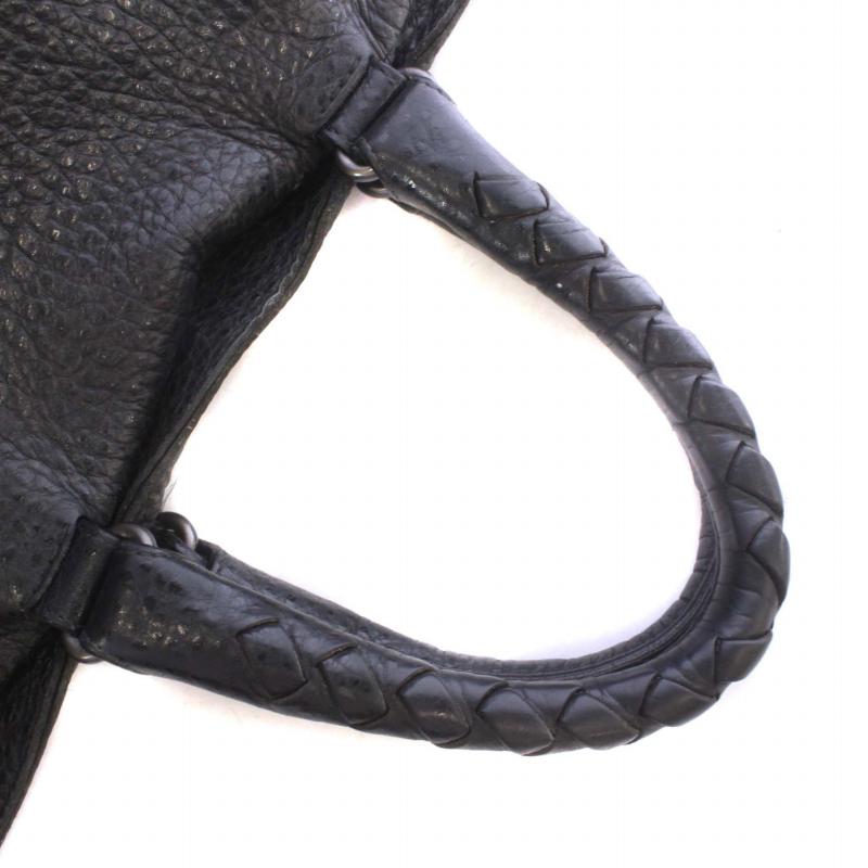 ボッテガヴェネタ BOTTEGA VENETA トート バッグ レザー シボ革