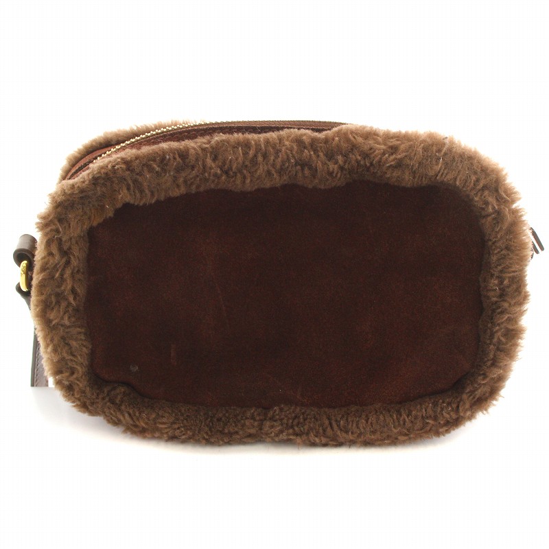 週末お値引き UGG ブラウン ムートン スエード リュック 定価42000円