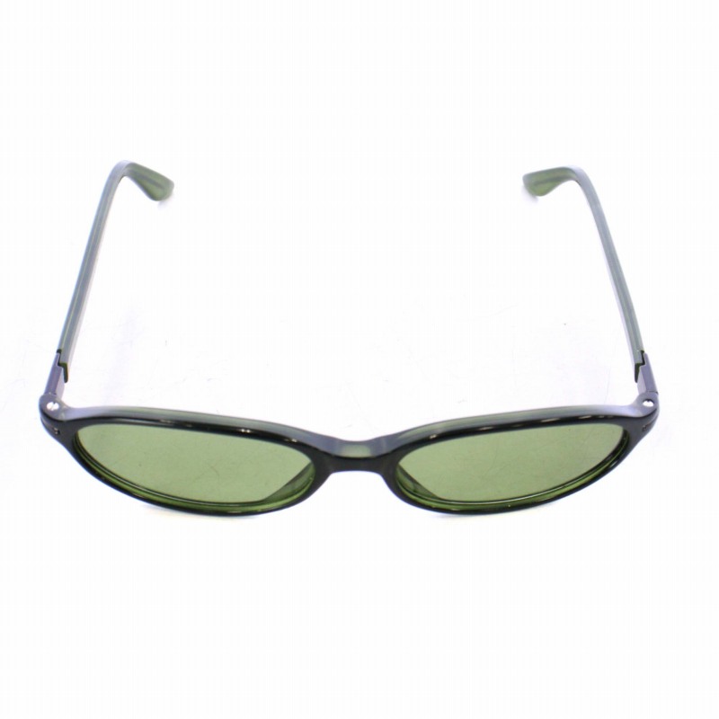 グッチ GUCCI サングラス セルフレーム ロゴ 52□16 緑 グリーン