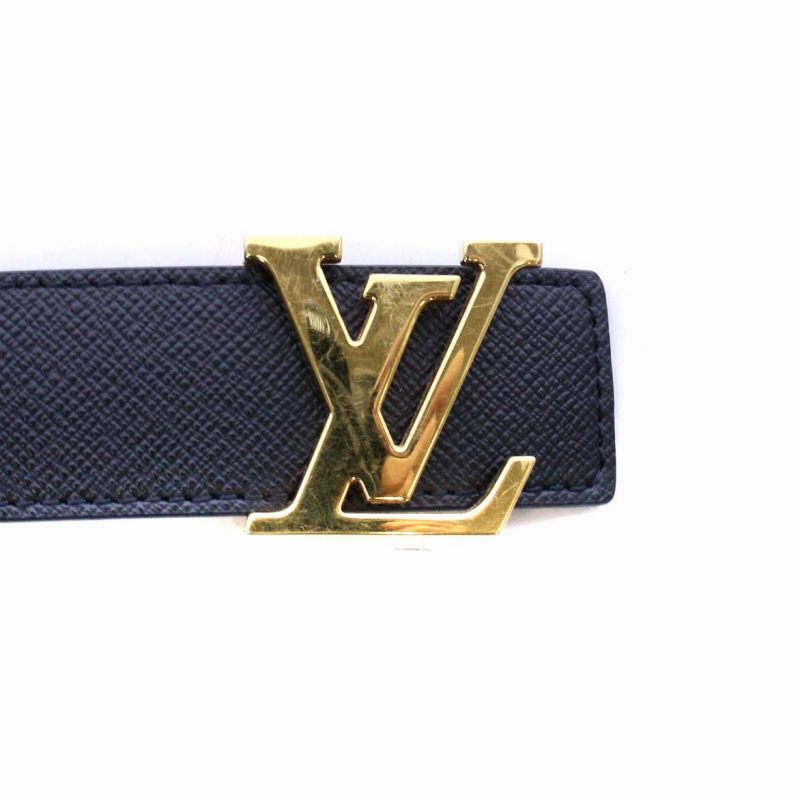 ルイヴィトン LOUIS VUITTON サンチュール LV イニシャル ベルト 