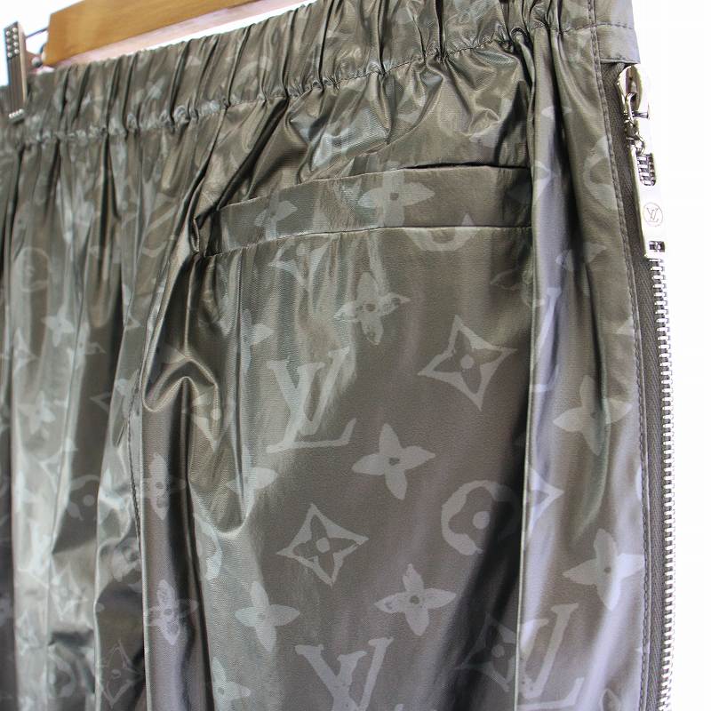 ルイヴィトン ステンシルエフェクトモノグラムジョギングロングパンツ 38