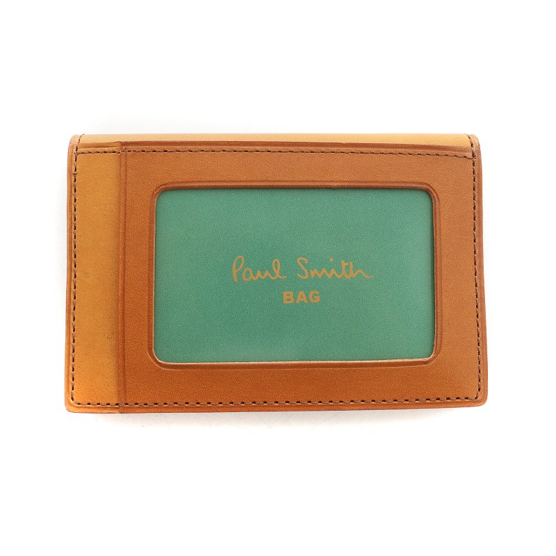 Paul Smithパスケース 牛革 （ポールスミス PAUL SMITH パスケース 