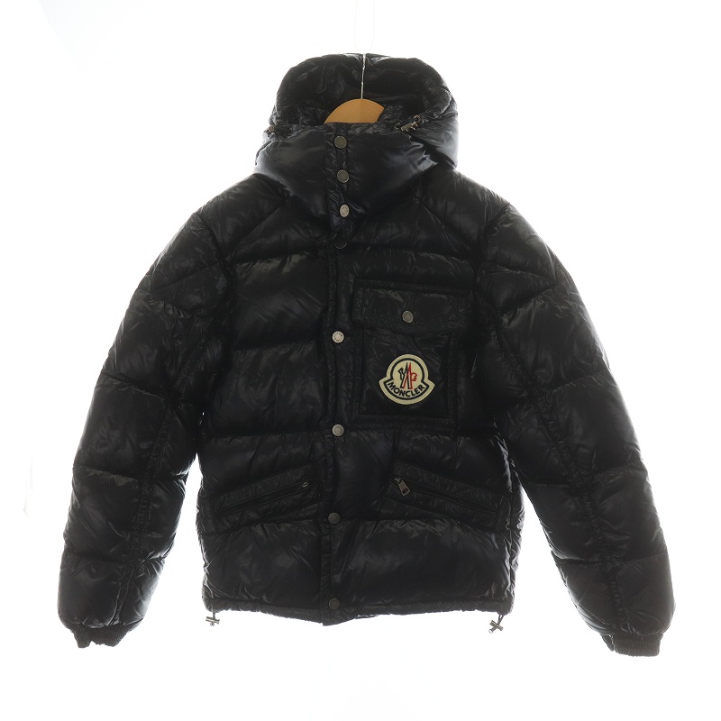 モンクレール MONCLER K2 ダウンジャケット フード付き 長袖 ロゴ  
