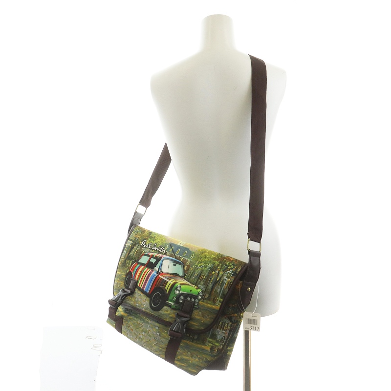 ポールスミス PAUL SMITH ショルダーバッグ メッセンジャー 斜め
