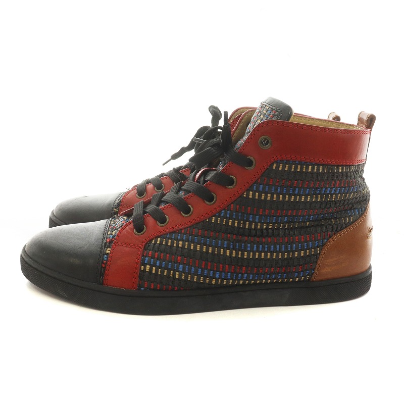 クリスチャンルブタン Christian louboutin ハイカットスニーカー 