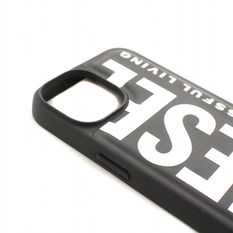 未使用品 ディーゼル DIESEL iPhone14ケース スマホケース ハード ロゴ