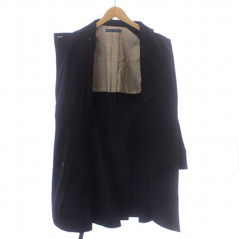 ラルフローレン RALPH LAUREN トレンチコート ハーフ ミドル ベルト