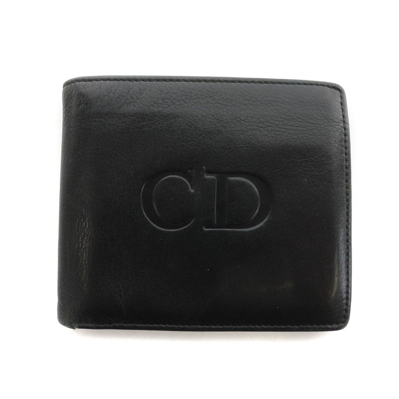 クリスチャンディオール Christian Dior ヴィンテージ 二つ折り財布  
