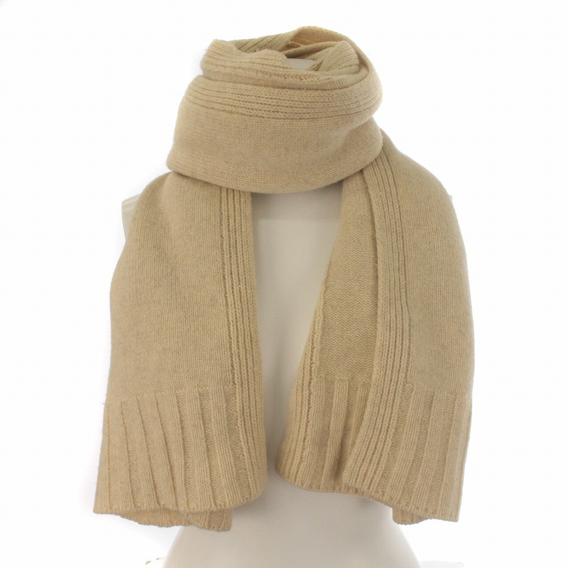 セリーヌ CELINE フィービー期 マフラー ウール イタリア製 ベージュ