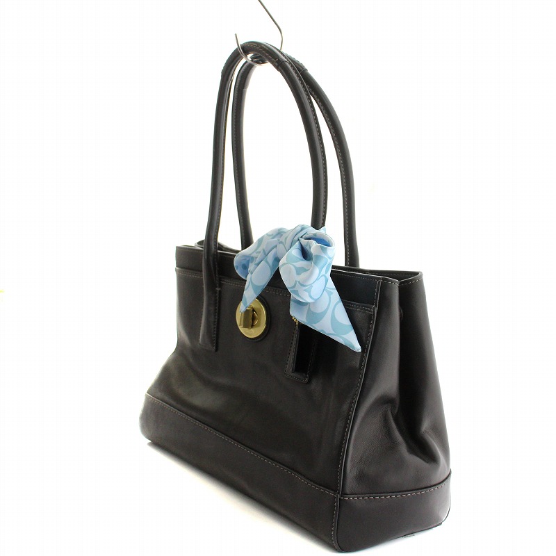 COACH/コーチ 11554 マデリン レザー トートバッグ ターンロック COACH - コーチ トートバッグ ターンロック マデリン 肩掛け可