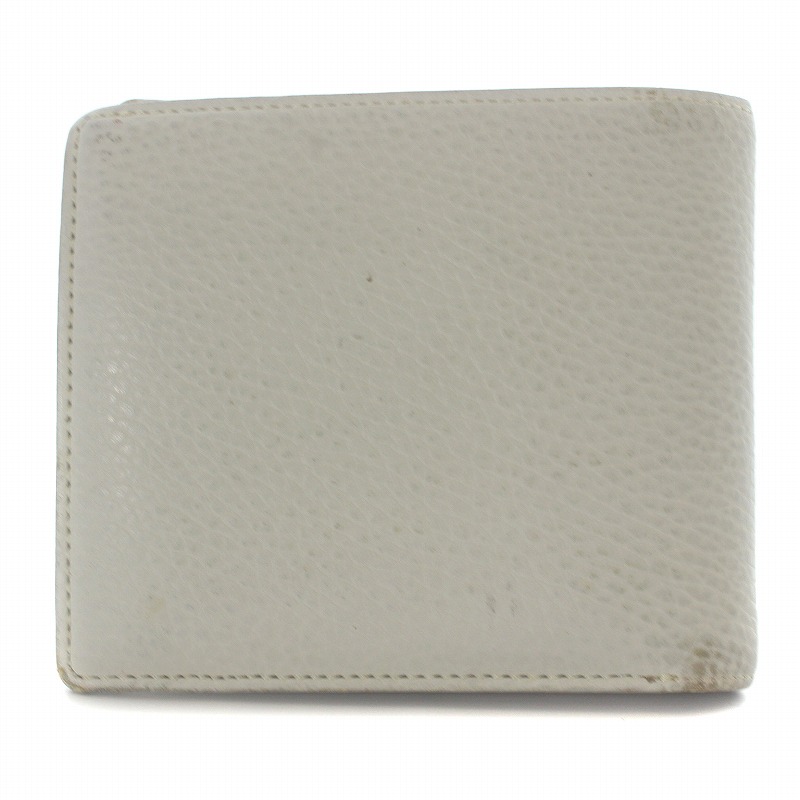 BURBERRY ウォレット ノバチェック ロゴ型押し 白 ホワイト /