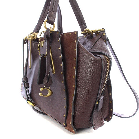 コーチ COACH ドリーマー ウィズ リベット 2WAY ハンド ショルダー 