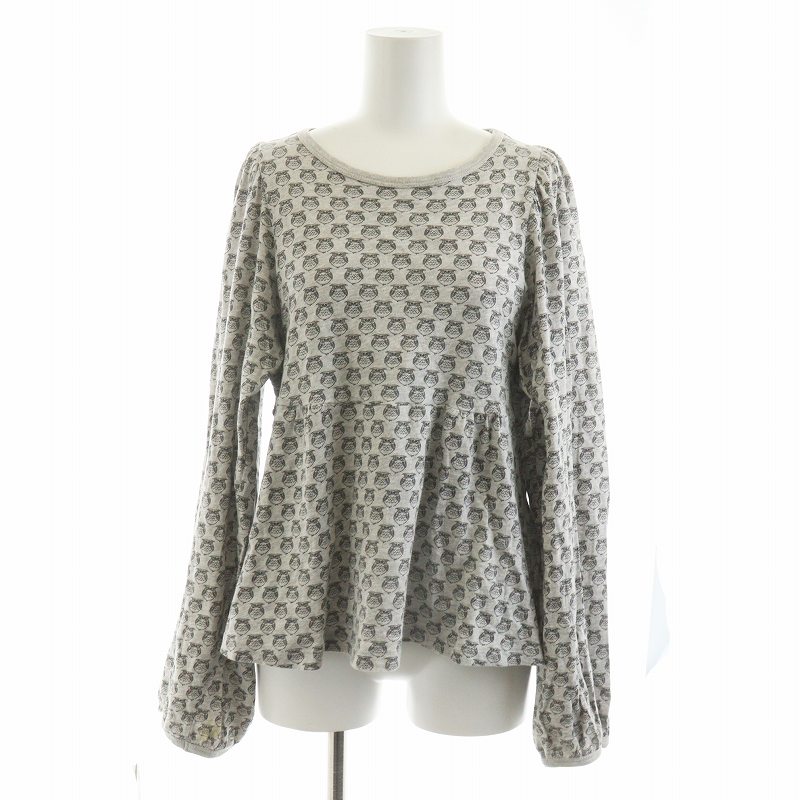 シーバイクロエ SEE BY CHLOE カットソー Tシャツ 長袖 薄手 鳥柄  