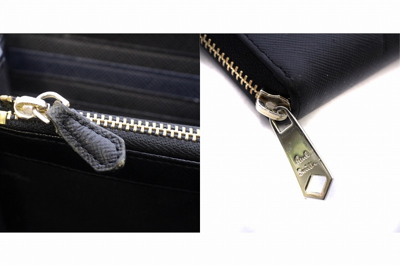 ⭐️美品⭐️ポールスミス 長財布 ラウンドファスナー ポールドローイング 王冠 旗 ⭐️美品⭐️ポールスミス 長財布 ラウンドファスナー ポール