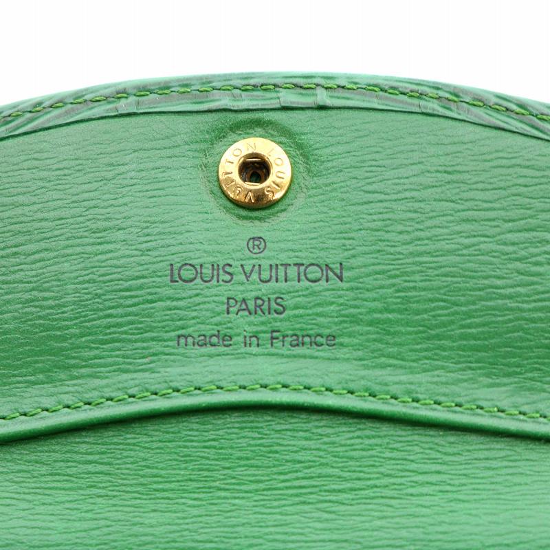 ルイヴィトン  エピ ポルトモネ サーンプル コインケース  小銭入れ グリーン ルイヴィトン LOUIS VUITTON ポルトモネ サーンプル コイン