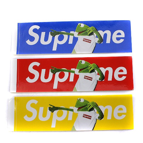 シュプリーム SUPREME 08SS Kermit the frog Box Logo Sticker 