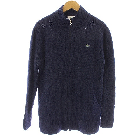 ラコステ LACOSTE ニット トラックジャケット ブルゾン ハイネック 