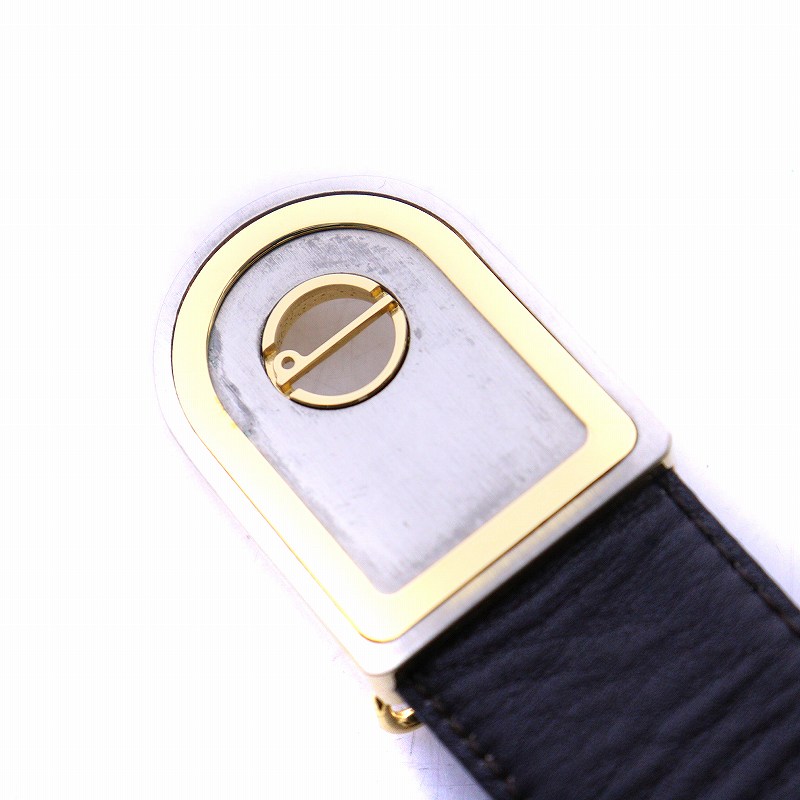 ダンヒル dunhill ベルト レザー ロゴ バックル イタリア製 90/36