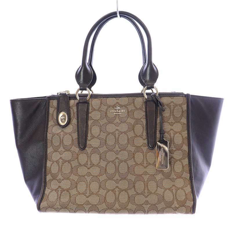 COACH クロスビー シグネチャー ショルダーバッグ