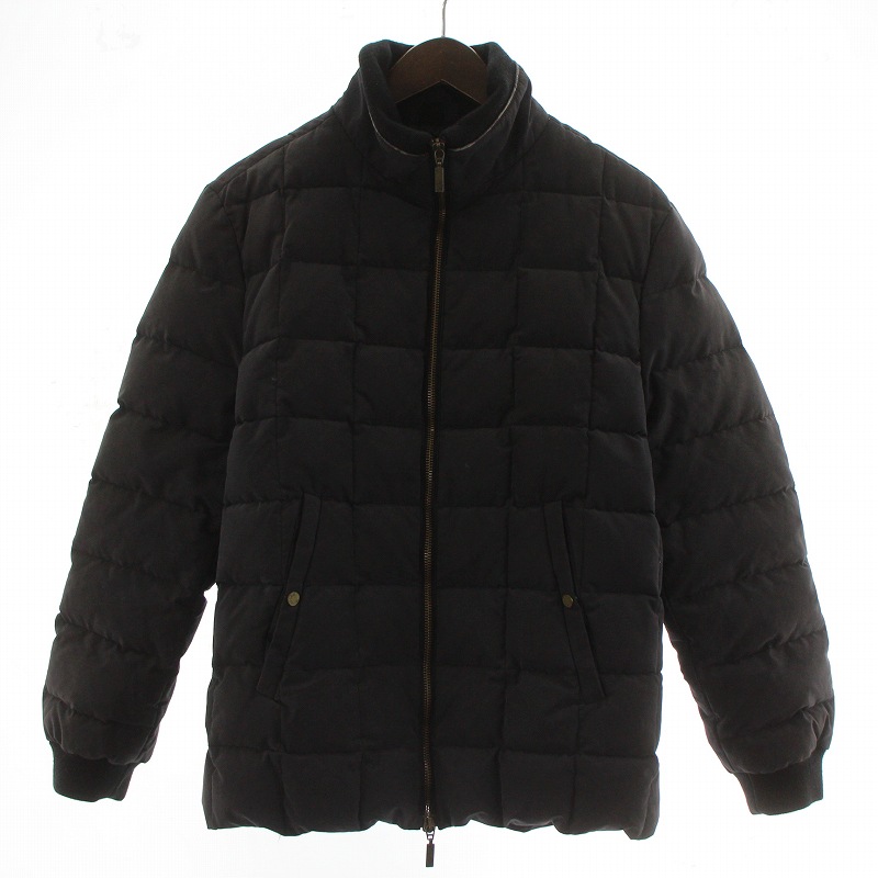 モンクレール MONCLER 茶タグ ダウン ジャケット キルティング 1 S-M 