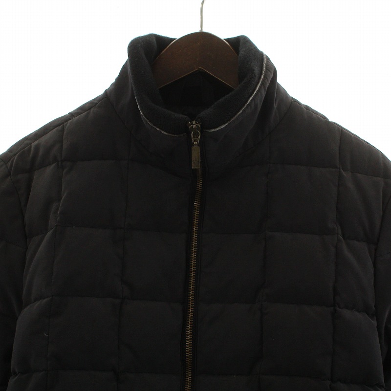 モンクレール MONCLER 茶タグ ダウン ジャケット キルティング 1 S-M