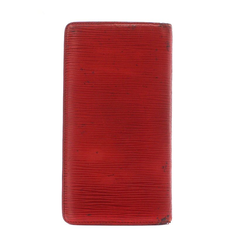 ルイヴィトン LOUIS VUITTON エピ ポルトカルト クレディ 長財 赤 LOUIS VUITTON ルイヴィトン ポルトカルト クレディ長財布エピ赤