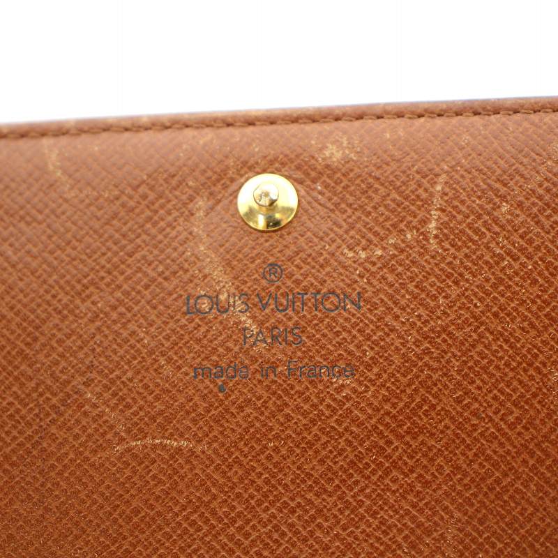 ルイヴィトン LOUIS VUITTON M61736 モノグラム ポルトフォイユ