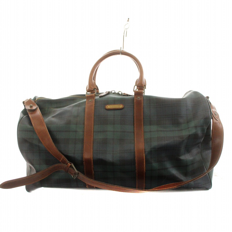 ポロラルフローレン ブラックウォッチ ボストンバッグ 【公式通販】